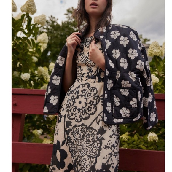 Free People Ultraviolet Dress In Bright White Combo - Picture 8 of 9